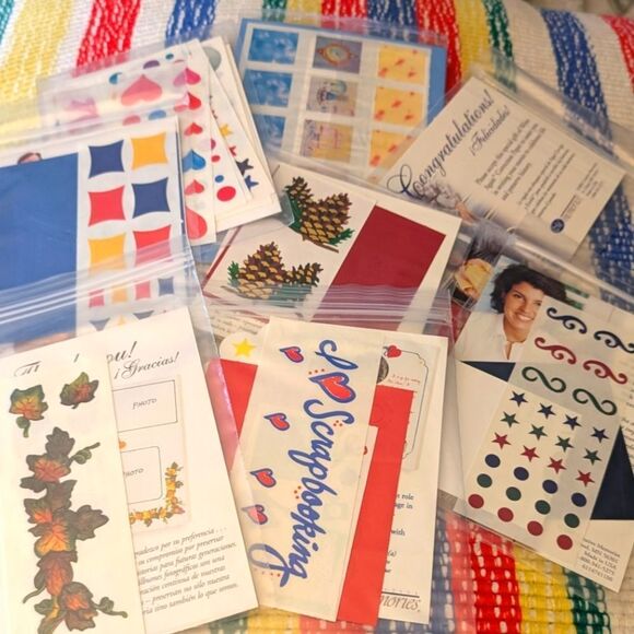Creative Memories Y2K Scrapbooking Stickers Sets 2000‎ NIP - Picture 1 of 9